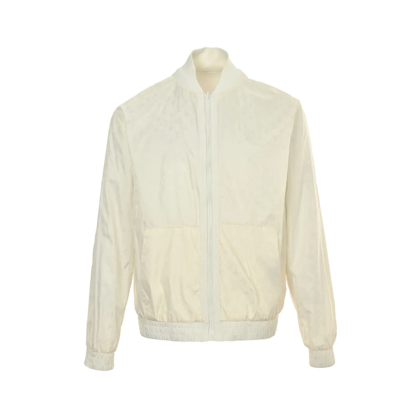 Louis Vuitton/Louis Vuitton 25Fw dark pattern old flower stitching double-sided sweater jacket